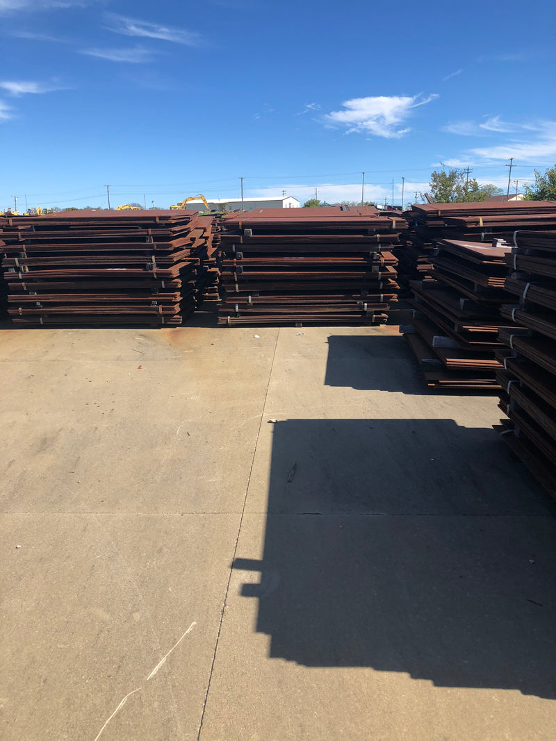 One Sheet AR500 Steel Plate 5/8" 48"x96" Floor Target Plate Metal