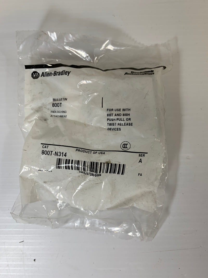 Allen Bradley Padlocking Attachment 800T-N314 Series A