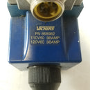 Vickers PA5 DG4S4W 012C B 60 Directional Hydraulic Solenoid Valve