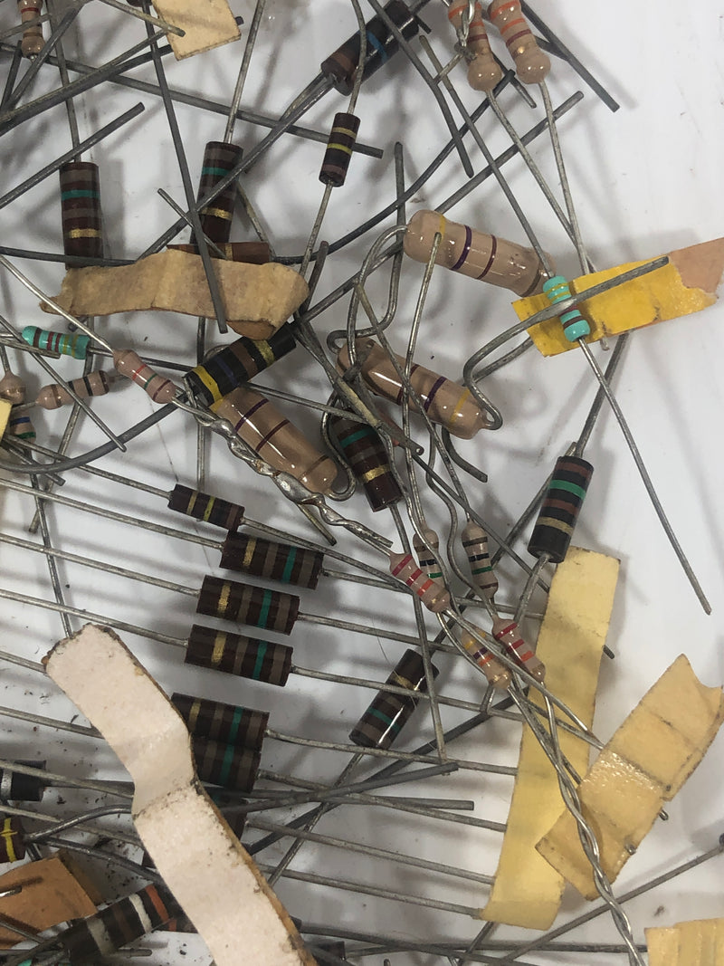 Mixed Lot of Resistors and Capacitors