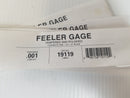 Precision Brand 19119 0.001" Feeler Gauge (Lot of 10)