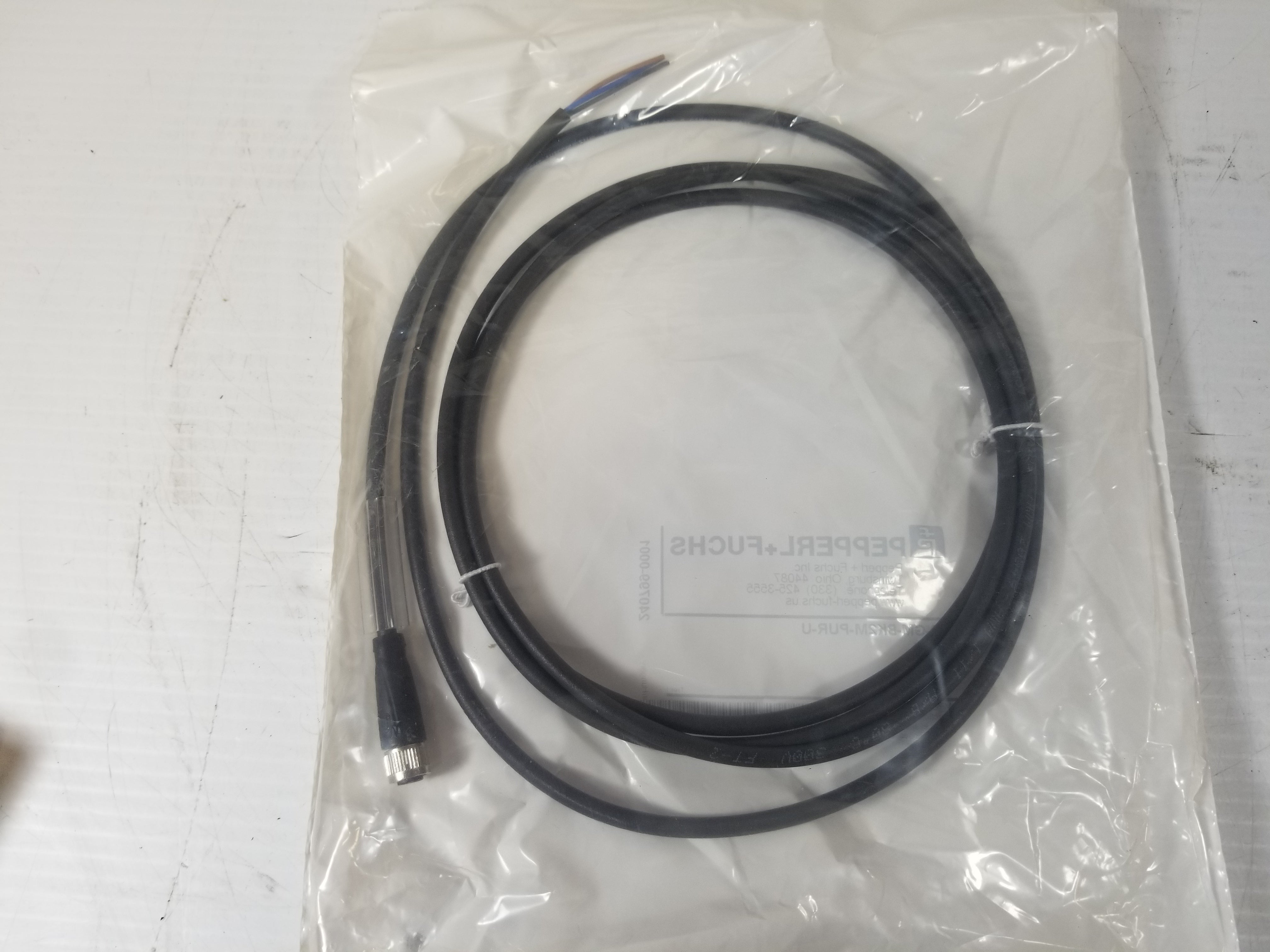 Pepperl-Fuchs V3-GM-BK2M-PUR-U Sensor Cordset