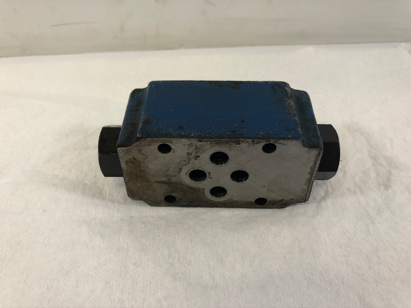 Rexroth Z2S6-1-64/ Hydraulic Block Valve