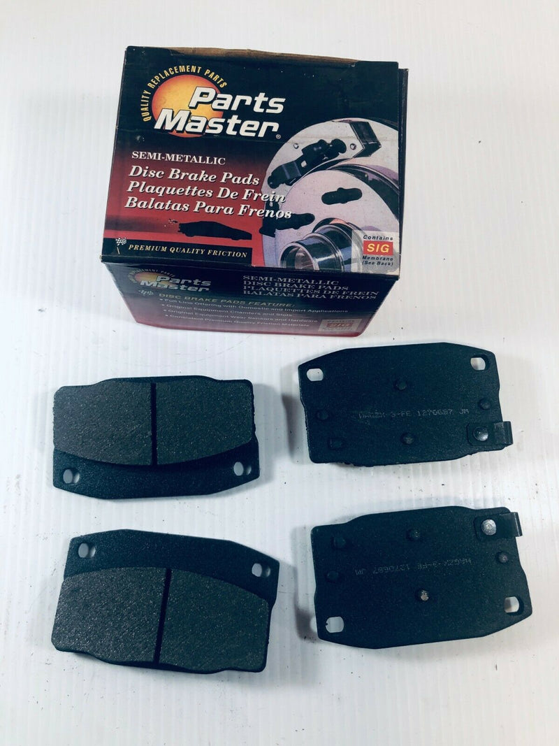 Parts Master Semi-Metallic Disc Brake Pads MD378 PD378