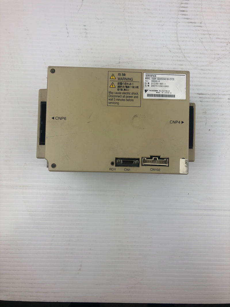 Yaskawa SGDR-SDA950A01B-EY35 Servopack Drive