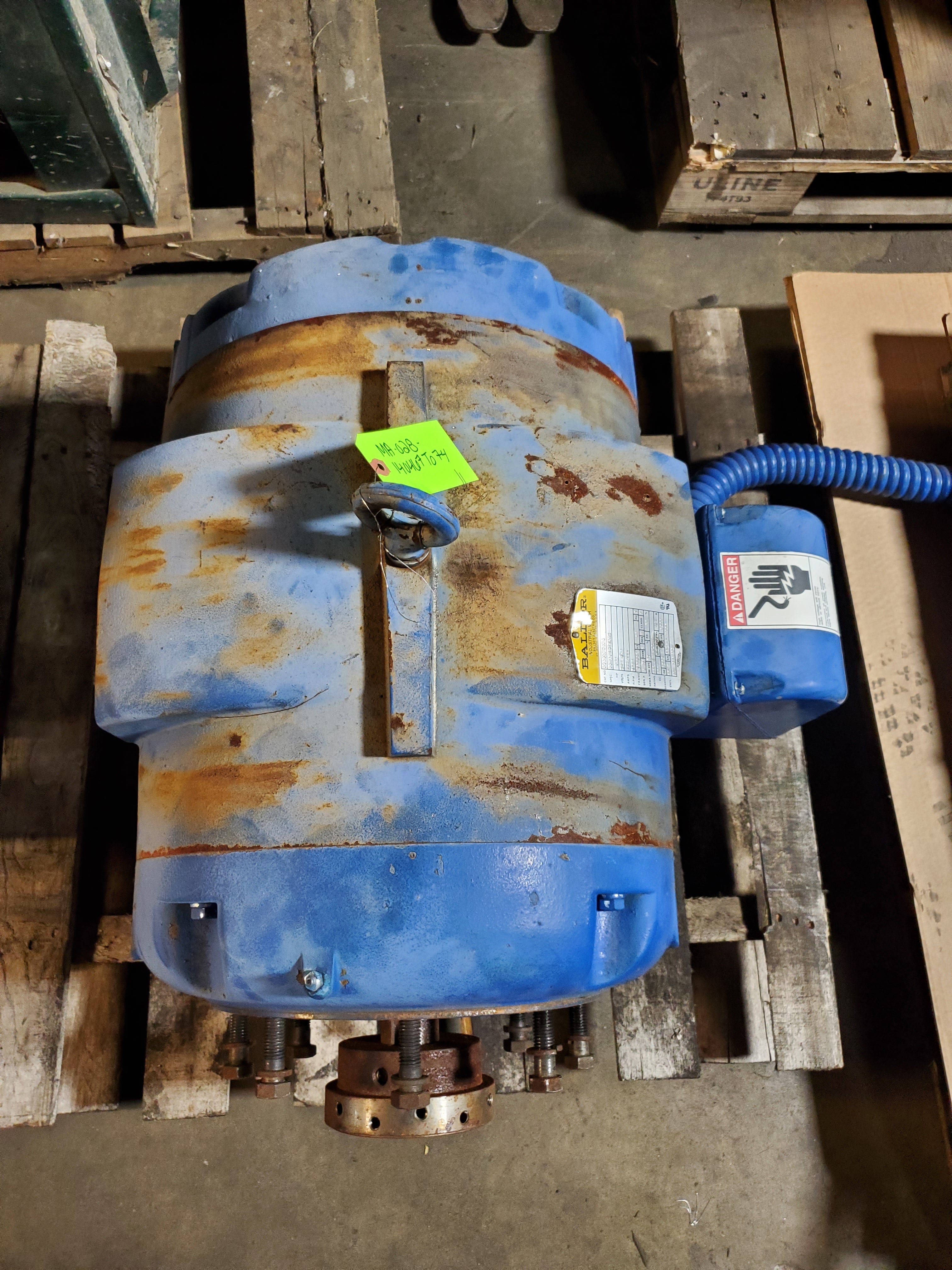 Baldor 140467T074 Motor 100 HP 3 Phase 14K013X337H2 3550 RPM 230/460 Volts