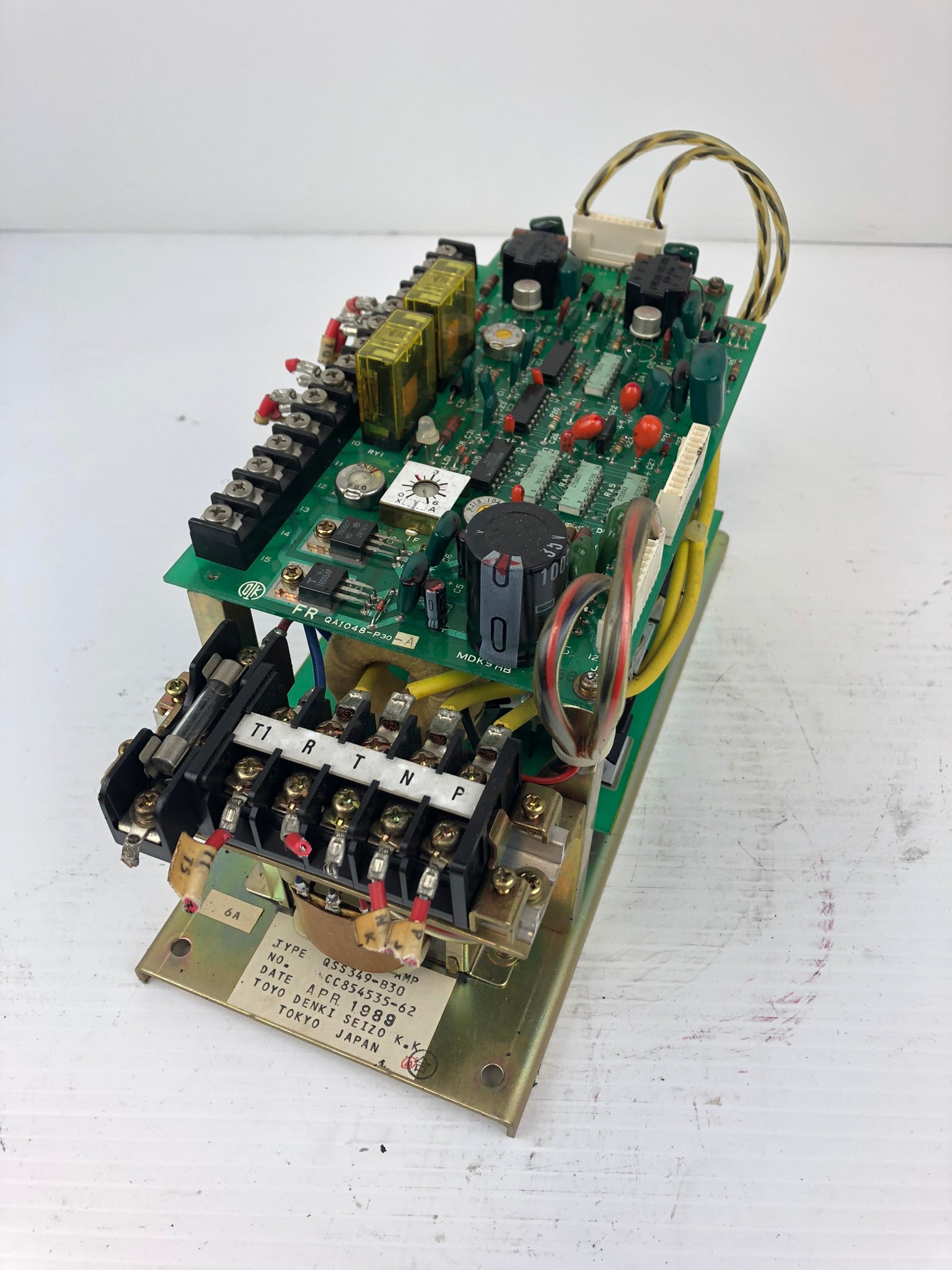 Tokyo Denki QSS349-B30 Drive Amplifier 440V F.R. Amp