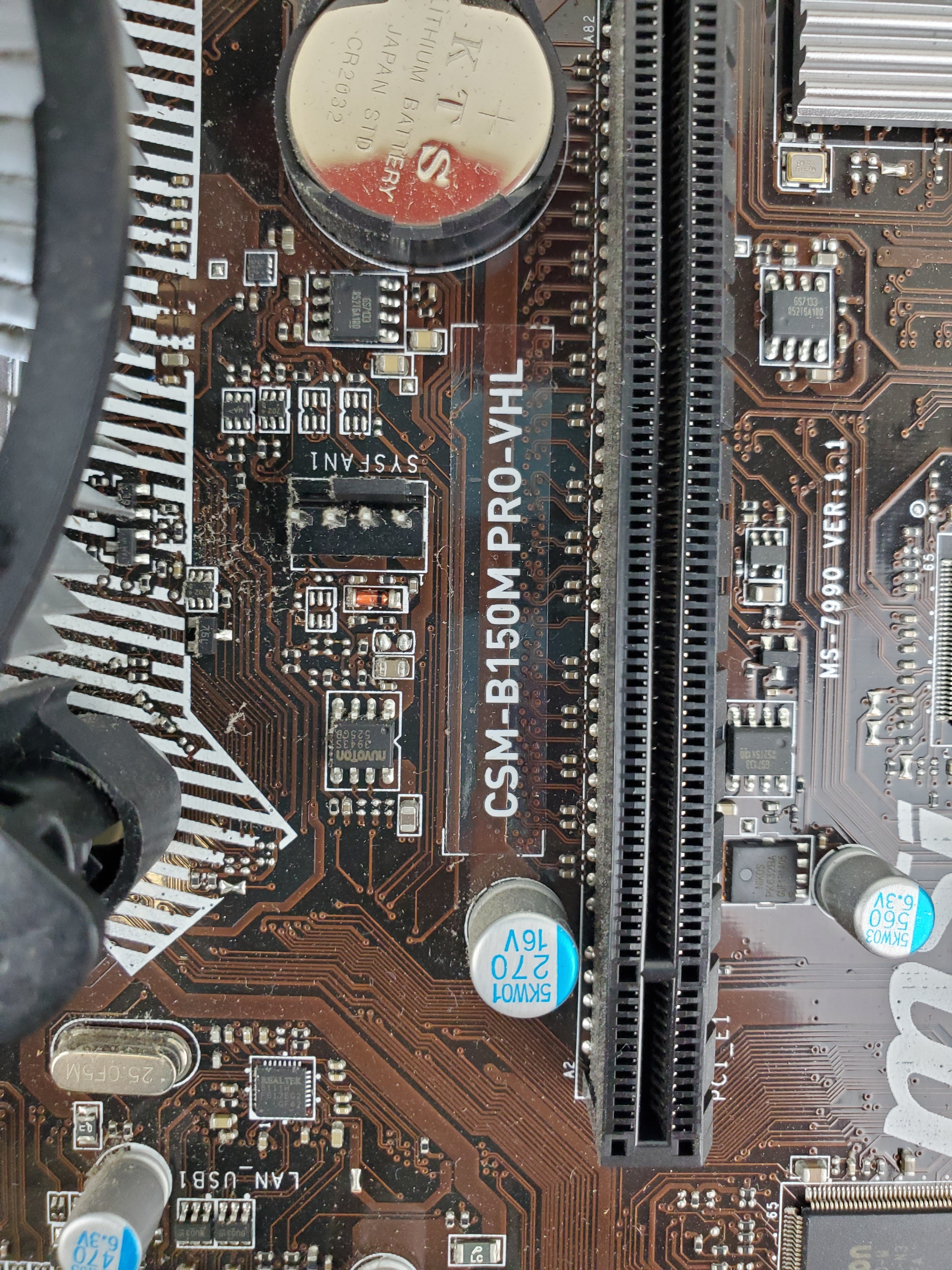 MSI CSM-B150 PRO - VHL Circuit Board