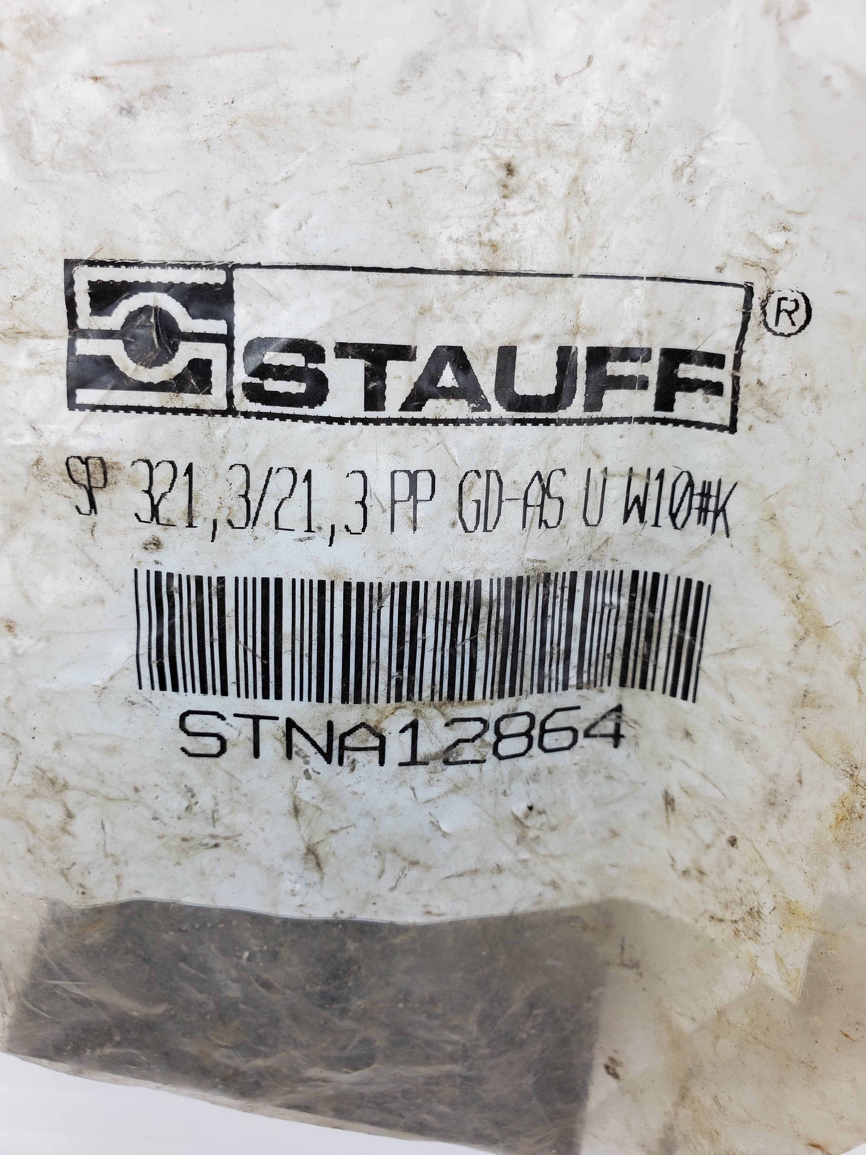 Stauff STNA12864 3/4" Tube Clamp Kit SP 3/21, 3 PP GD-AS U W10#K