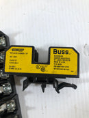 Buss Fuse Holder BC6032P replaces CC60030-2P Lot of 5 Fuseblocks