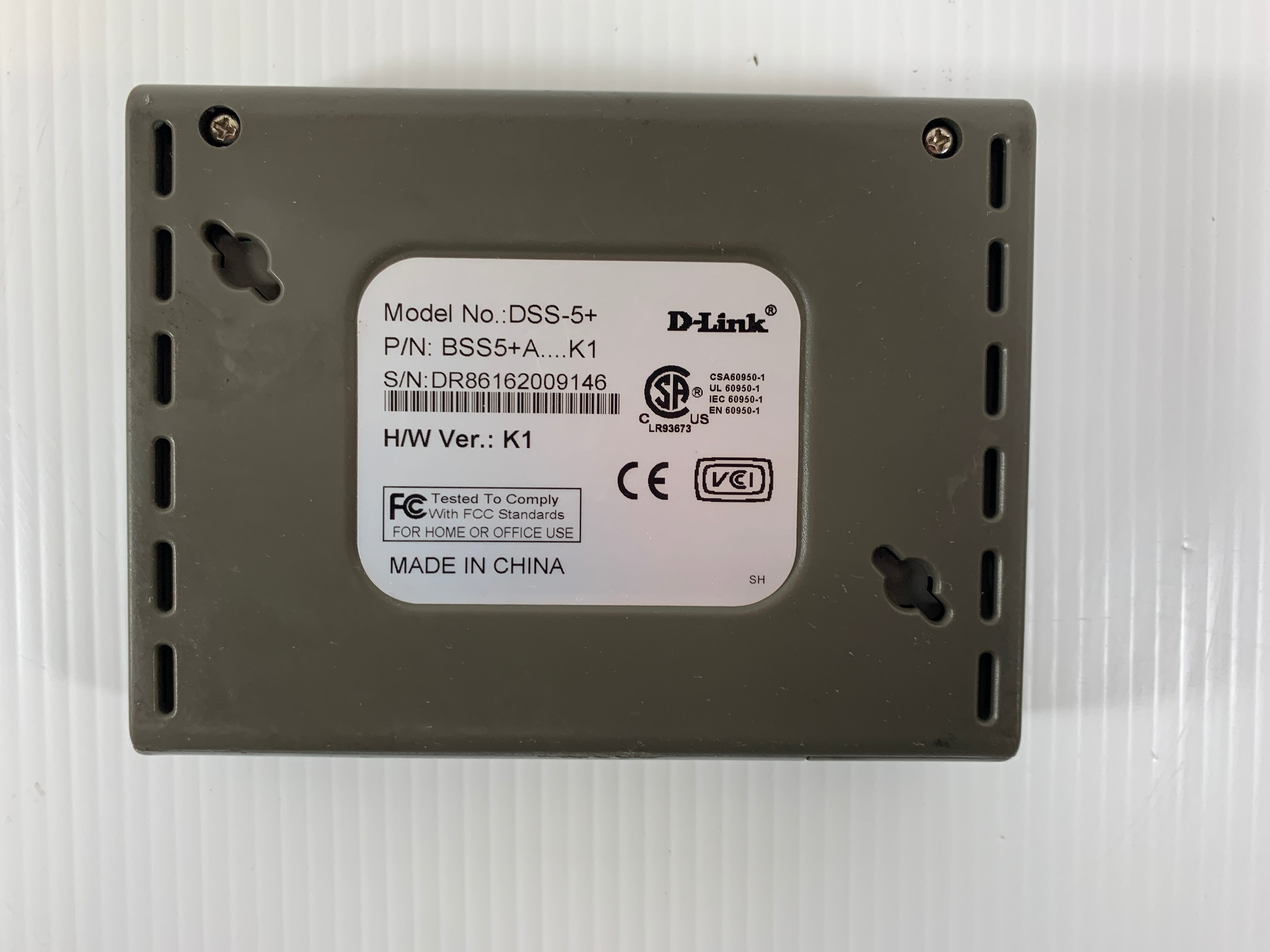 D-Link DSS-5+ Ethernet Switch 10/100