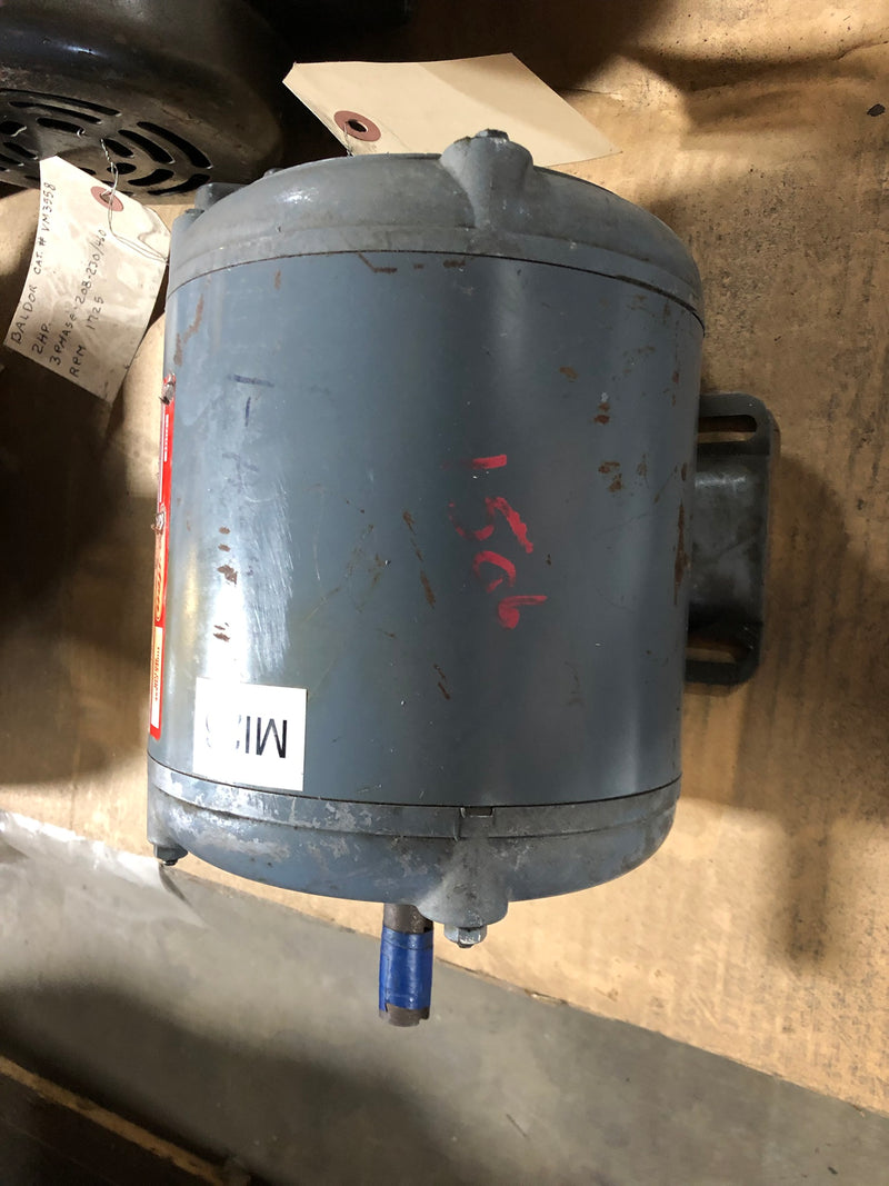 Dayton 2N102K LR24684 1/3 HP 3 PH Electric Motor D56 1725 / 1425 RPM