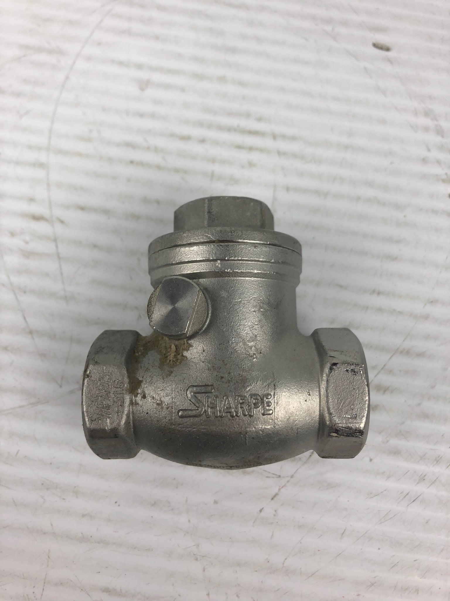 Sharpe 1/2 CF8M 200 Threaded Stainless Steel Check Valve
