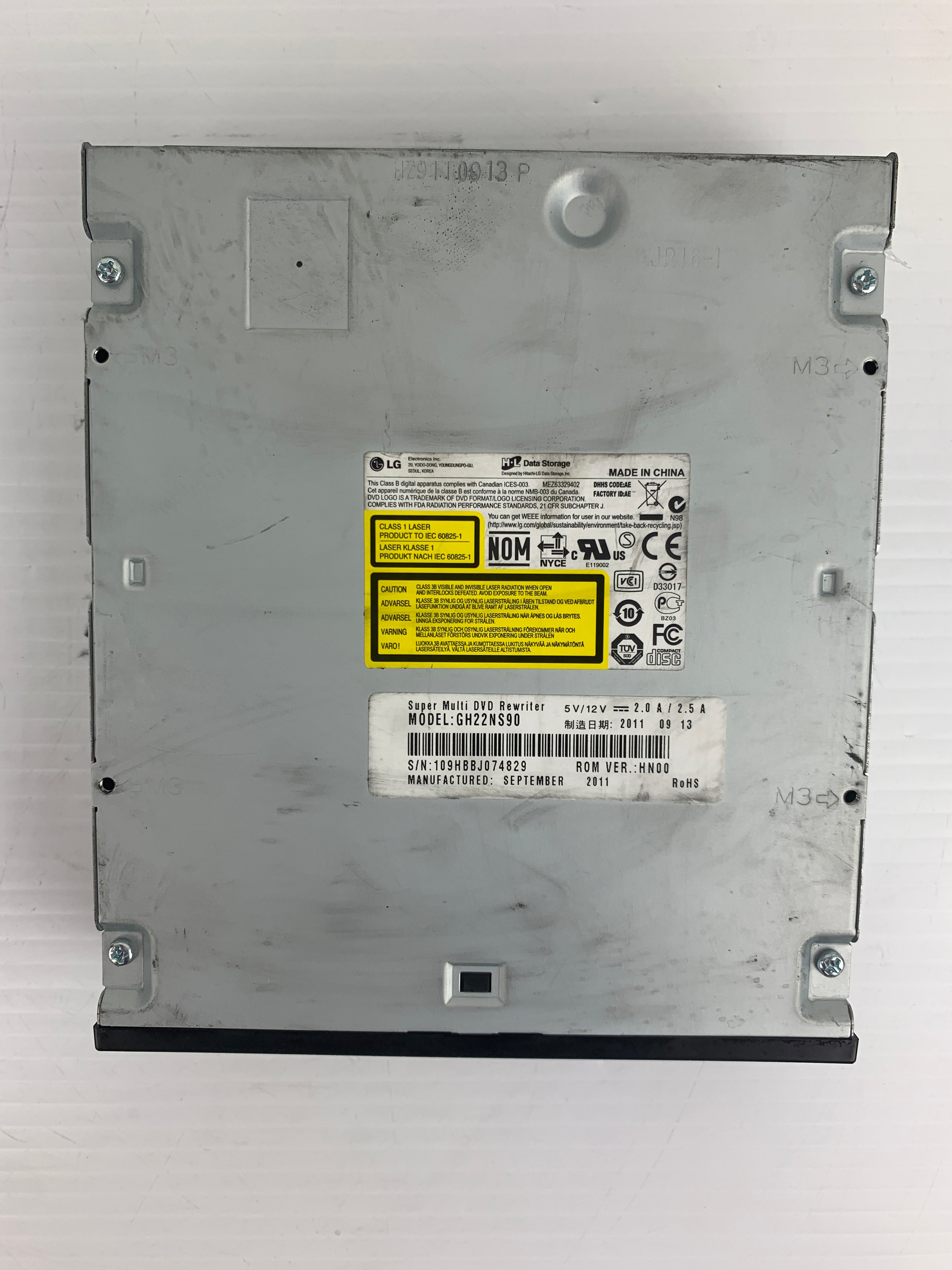 LG Modisc Super Multi DVD Rewriter GH22NS90