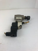 SMC VO307-3DZ1 Solenoid Valve Pressure 0-0.7MPa with Process Valve