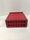 Tool Holder Lock Box 14 Tools No Key Red Locking Screwdriver Service Cart Box