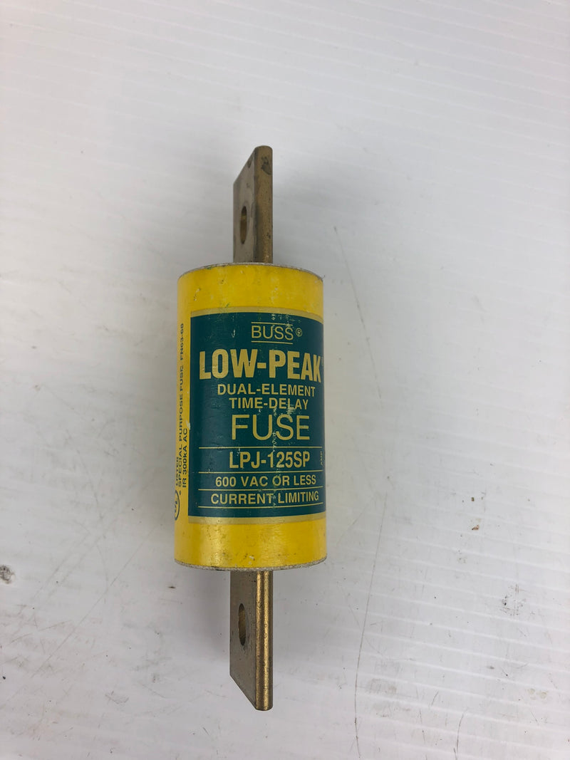 Buss LPJ-125SP Dual Element Time Delay Fuse 600VAC or Less