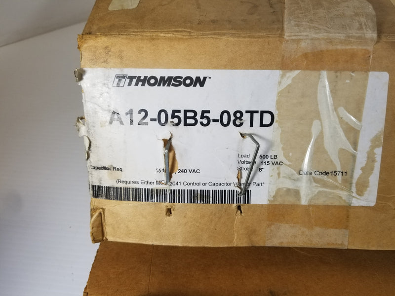 Thomson A12-05B5-08TD Linear Actuator Electrak 5