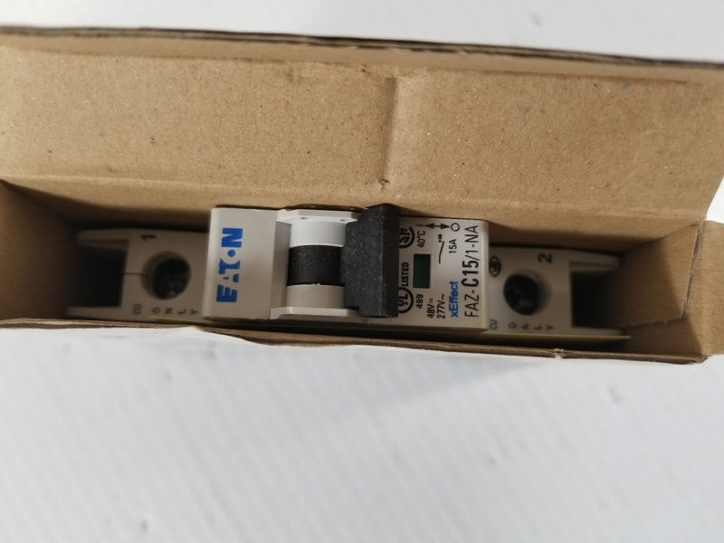 Eaton FAZ-C15/1-NA-SP Miniature Circuit Breaker 15A 1-Pole