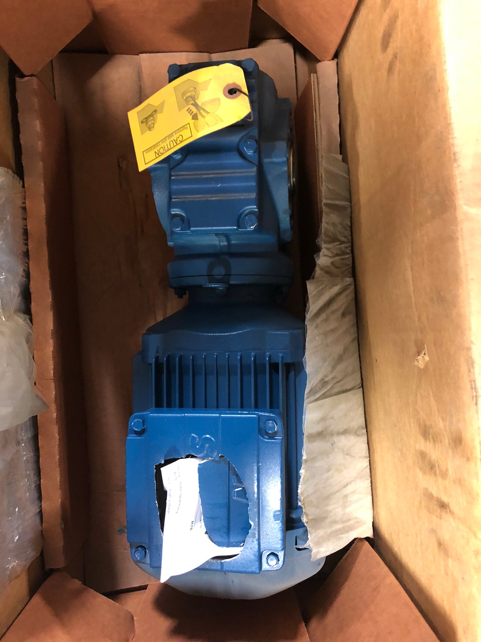 SEW Eurodrive SA47DRE90M4 Gear Reducer 1.50 HP 3 PH 1740/54 RPM