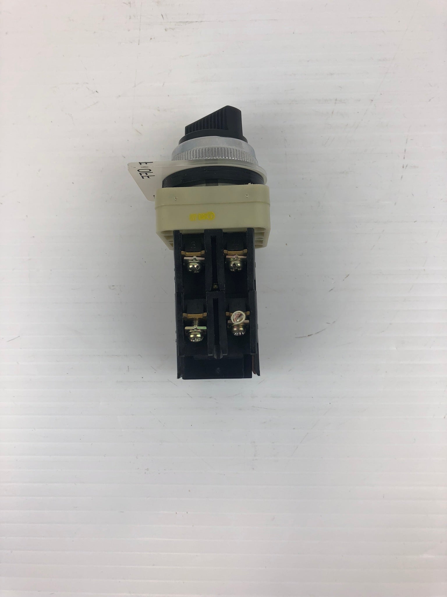 Fuji Electric On/Off Command Switch AH30-P2 Black