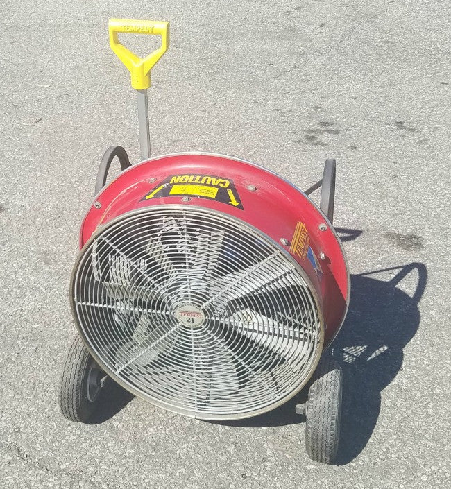 Tempest 21 Power Blower Gas 5.5 HP Air Mover Used