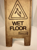 Rubbermaid Caution Wet Floor Sign