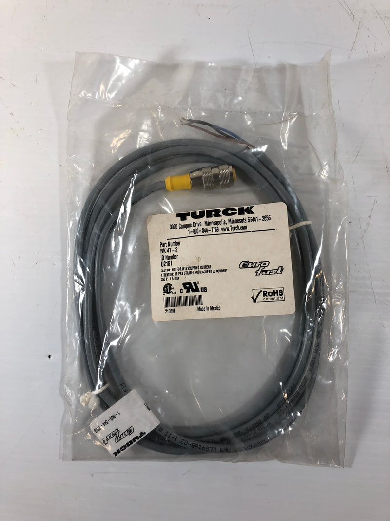 Turck Cable RK 4T-2 U2151