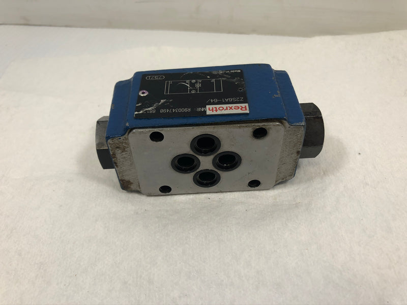 Rexroth Z2S6A1-64/ Hydraulic Block Valve