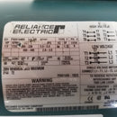 Reliance P56H1440H 1.5HP 3 Phase Electric Motor