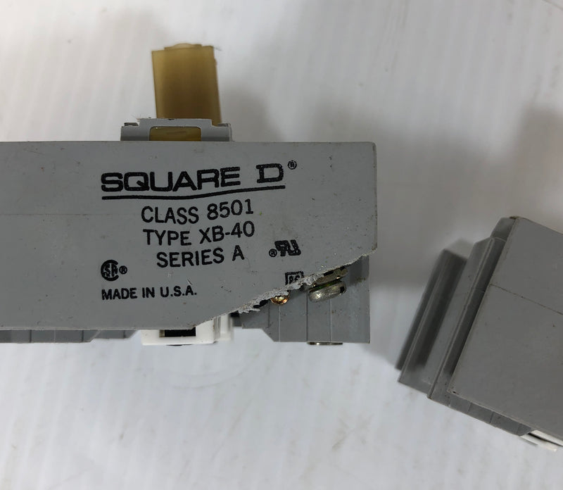 Square D Class 8501 Type XB-40 Series A (Lot of 2)