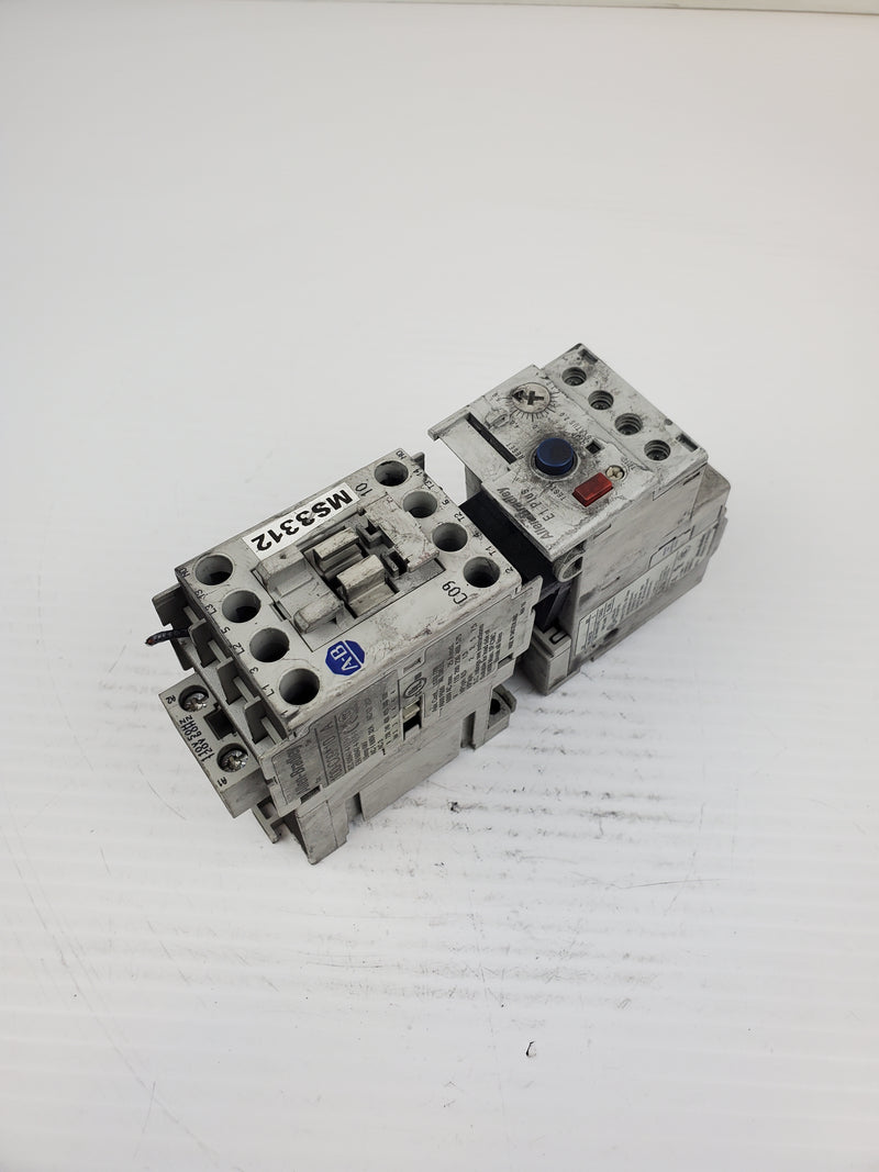 Allen-Bradley 100-C09*10 Series A Contactor With 193-EECB Series C Connected