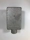 Crouse Hinds FD1 Single Gang Cast Device Outlet Electrical Junction Box 1/2"