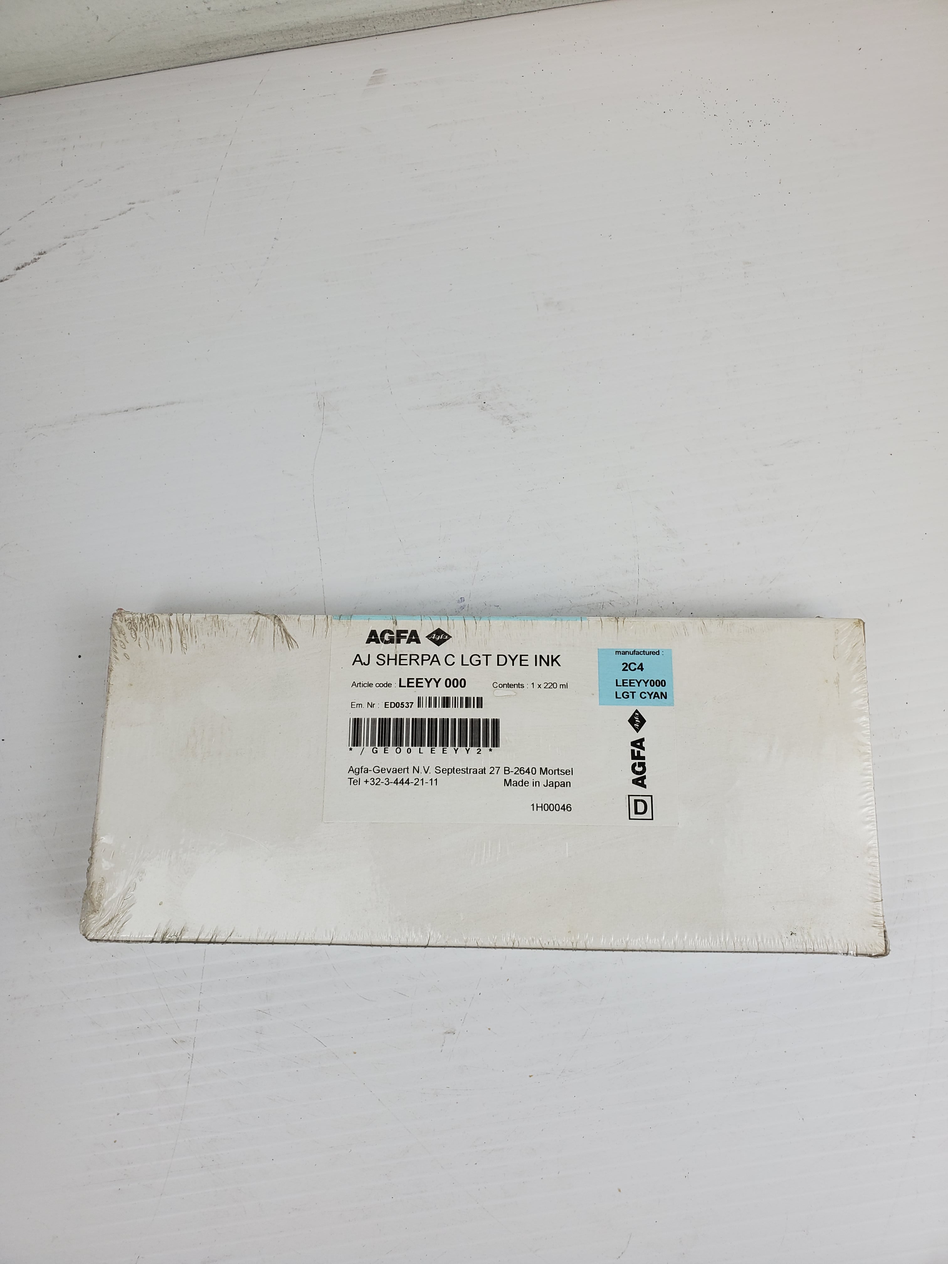 AGFA LEEYY000 LGT CYAN Sherpa C LGT DYE INK 2C4