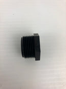 MSC 08802704 1" PVC Threaded Pipe Plug (Lot of 5)