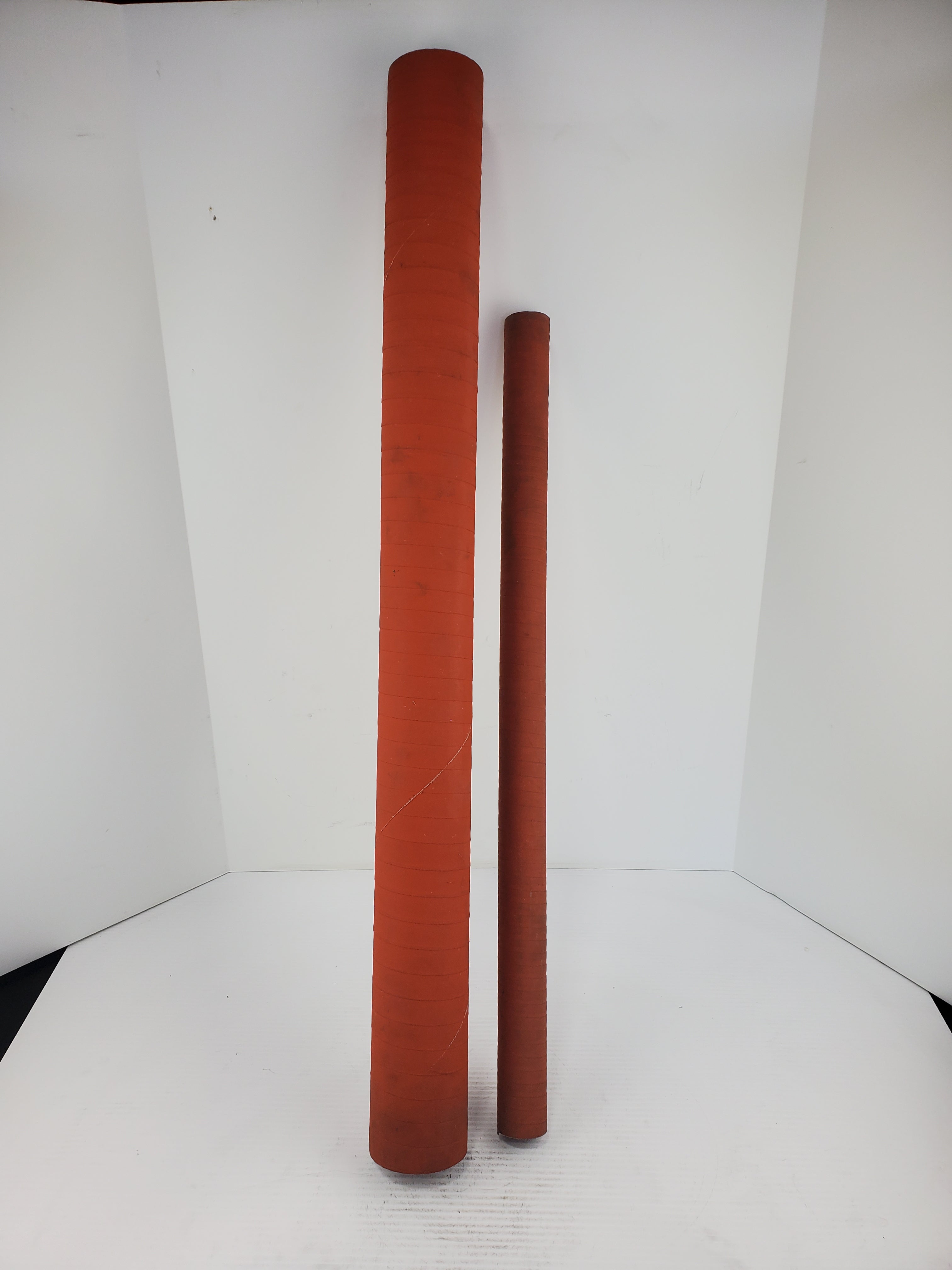 Donaldson 36" x 3" & 29" x 1-1/2" Round Poly Connector/Sleeve Hose Tube Lot of 2