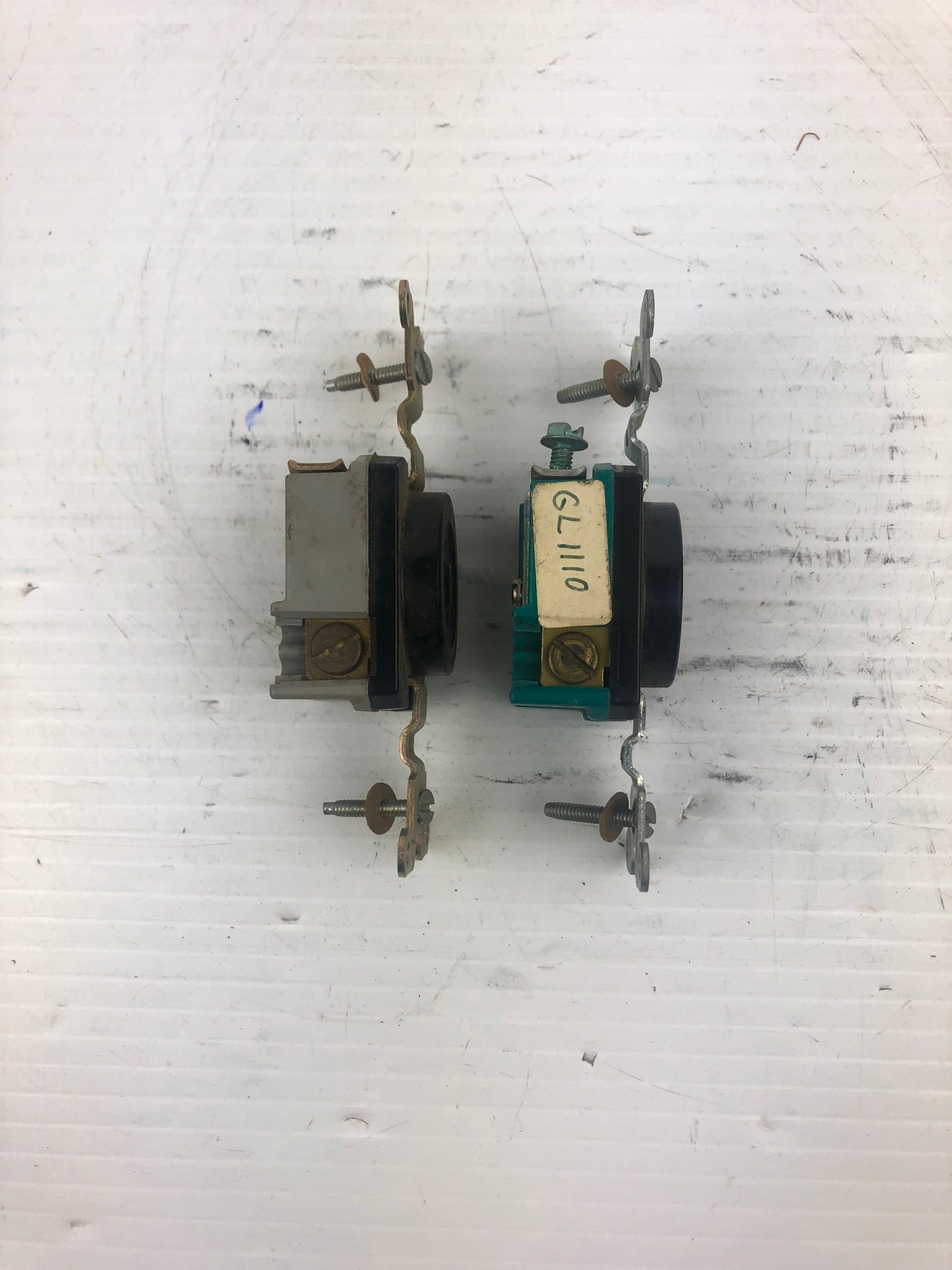 GE General Electric 15A 250 3 Phase Receptacle Lot of 2
