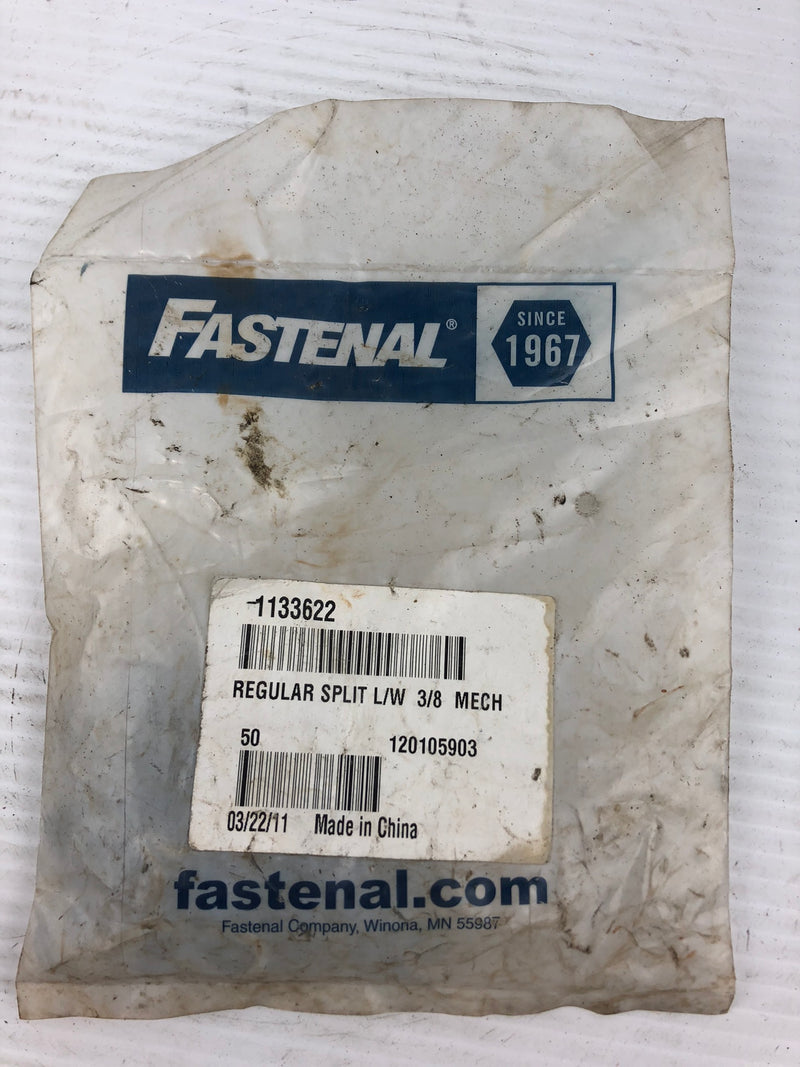 Fastenal 1133622 Regular Split L/W 3/8 Mech - Bag of 50