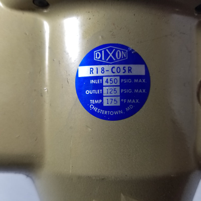 Dixon R18-C05R Pressure Regulator DR40-205BNLA