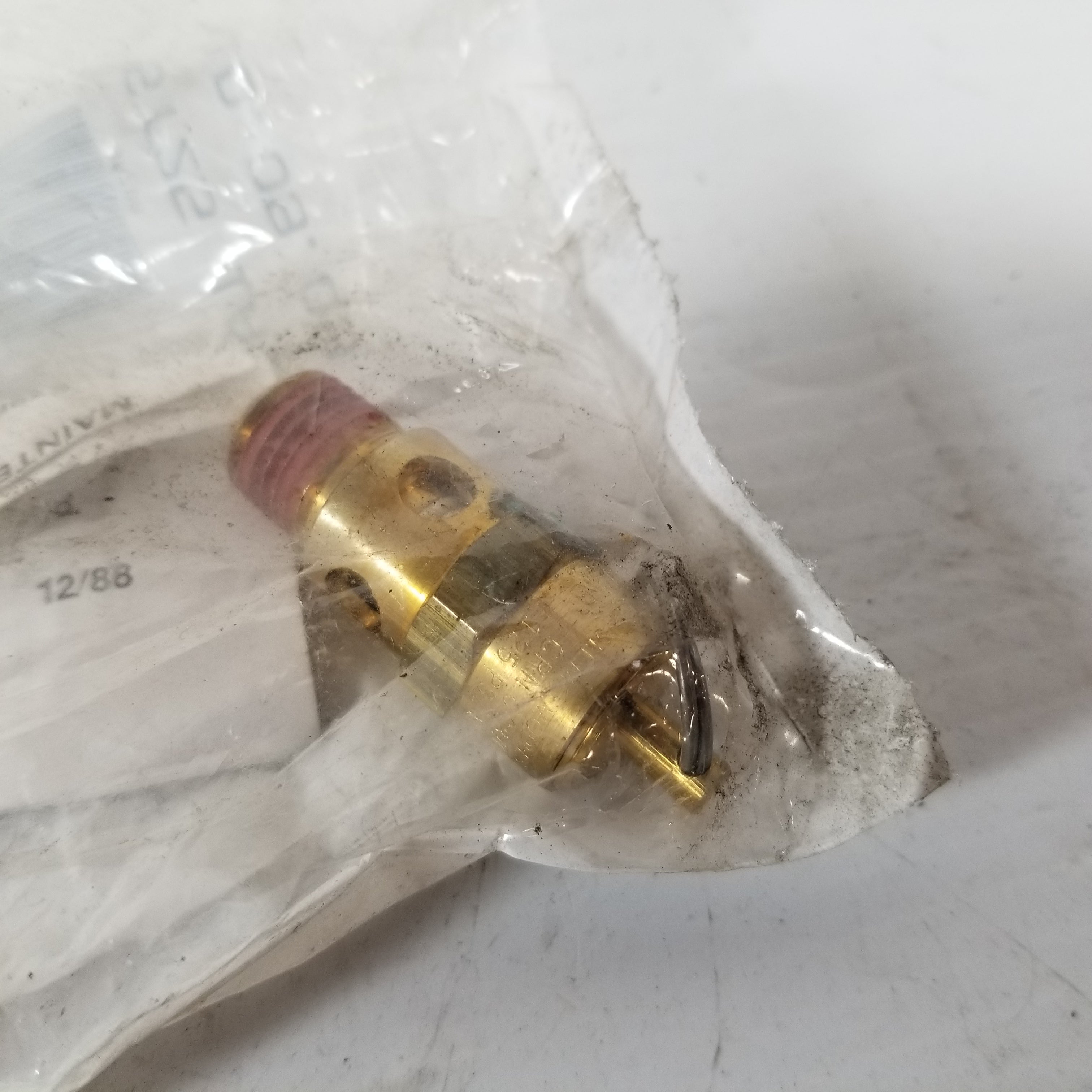 Grainger 5A708 Pneumatic Safety Relief Valve ST25 1A125 10.09.09