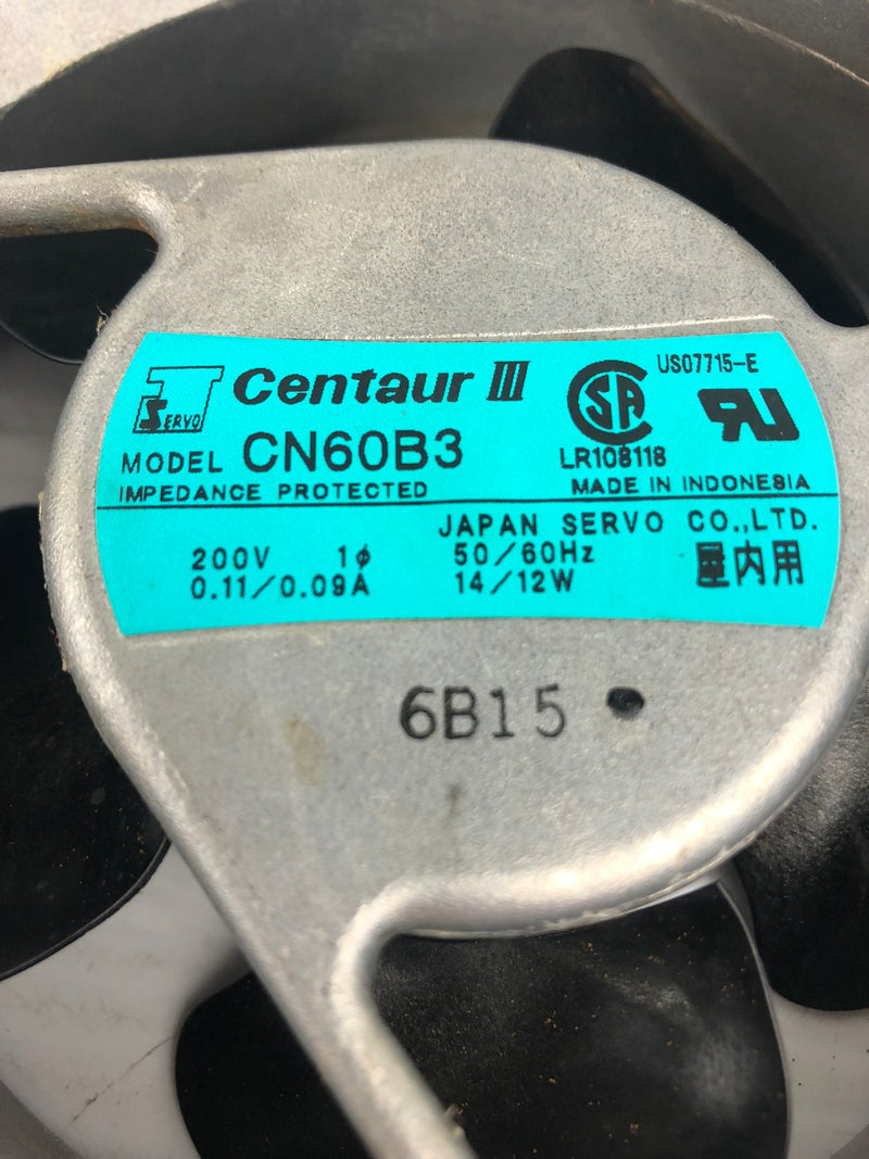 Japan Servo CN06B3 Centaur Cooling Fan