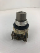 Allen Bradley 800T-H33A Series T Selector Switch - Broken Key - Parts Only