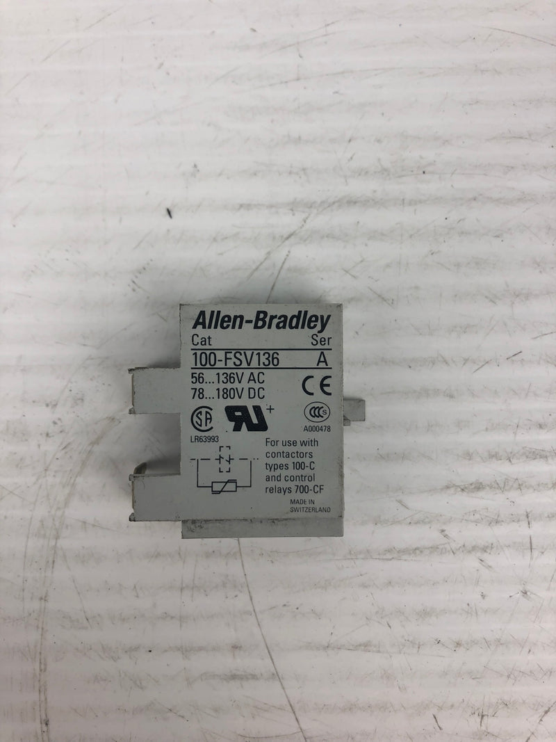 Allen Bradley 100-FSV136 Series A Surge Suppressor