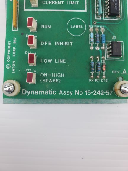 Dynamatic / Eaton 70-68-53 Circuit Board Assy No. 15-242-57