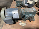 GE 5K49KN4124 Motor 3/4 HP 1725 RPM with Dodge Tigear 2 Gear Reducer