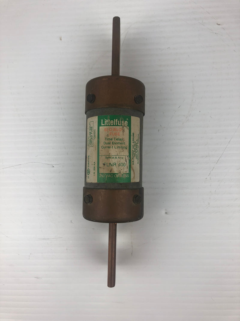 Littelfuse FLNR-400 Slo-Blo Time Delay Fuse 400A 250VAC