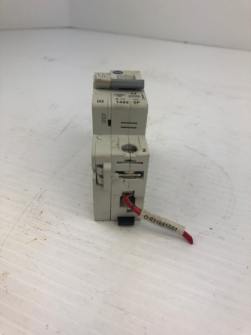 Allen-Bradley 1492-SP 1 Pole Circuit Breaker 1492-SP1B100 Series C 240/415 VAC