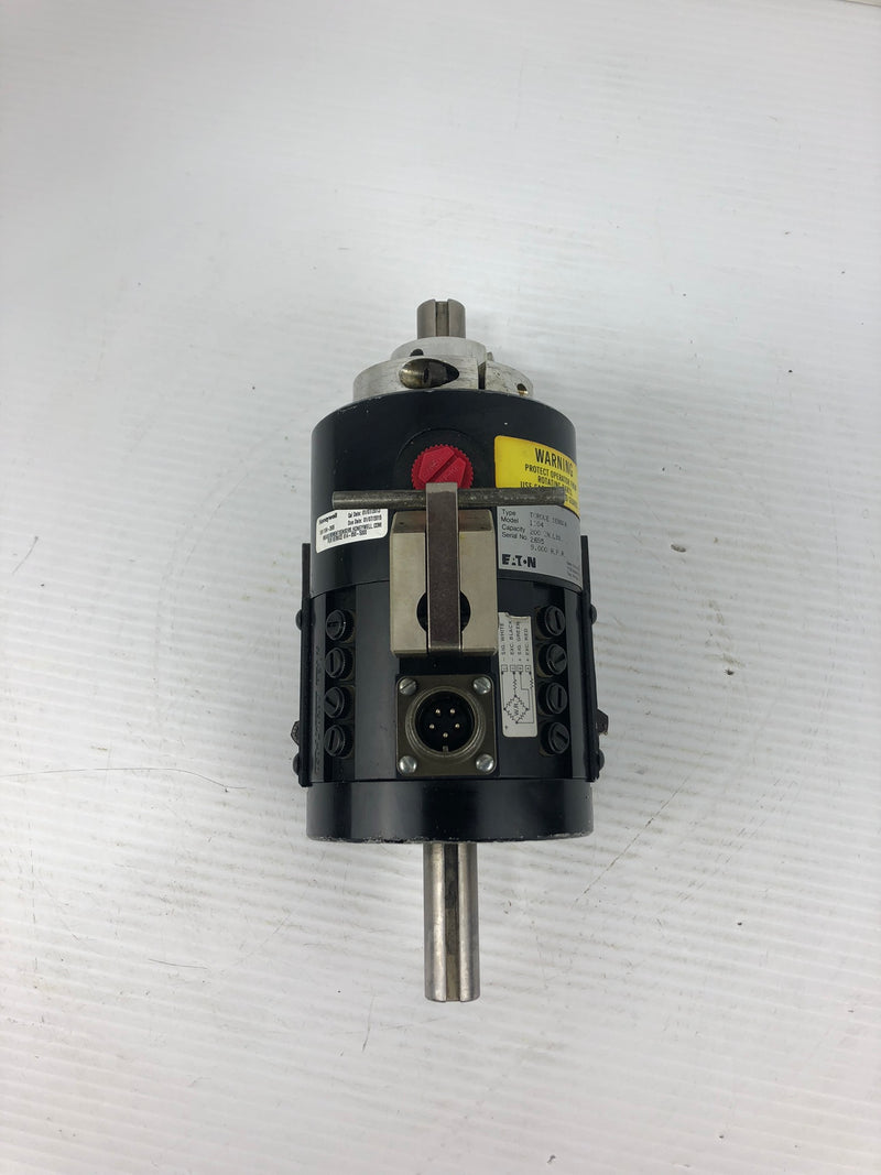 Eaton Lebow 1104 Torque Sensor Capacity 200 In. Lbs. 9,000 RPM
