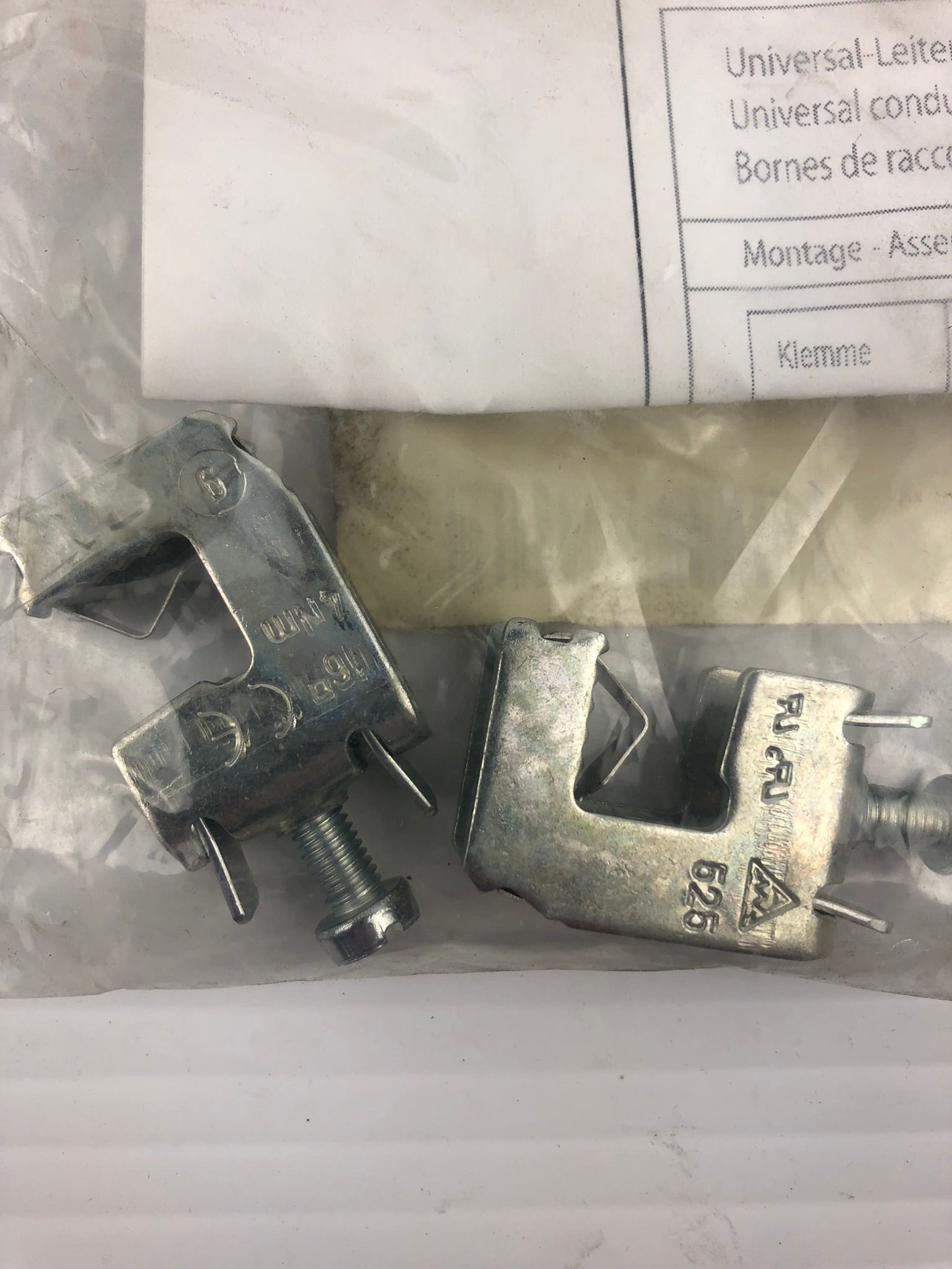 Hoffman HB01289 Busbar Universal Conductor Terminals AWG 16-6 10mm - Bag of 3