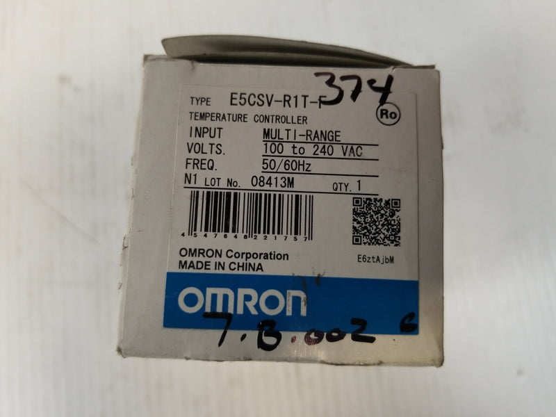 Omron E5CSV-R1T-F PLC Temperature Controller